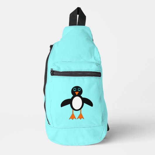 Cute Penguin Sling Bag (Voorkant)