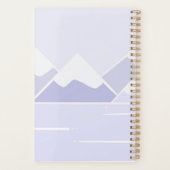 Cute Penguin Soccer Planner | Kawaii Pastel Spiral (Achterkant)