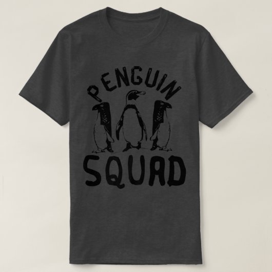 Cute Penguin Squad, Animals of the World, Funny Bi T-shirt (Design voorkant)