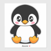 Cute Penguin Sticker (Vel)