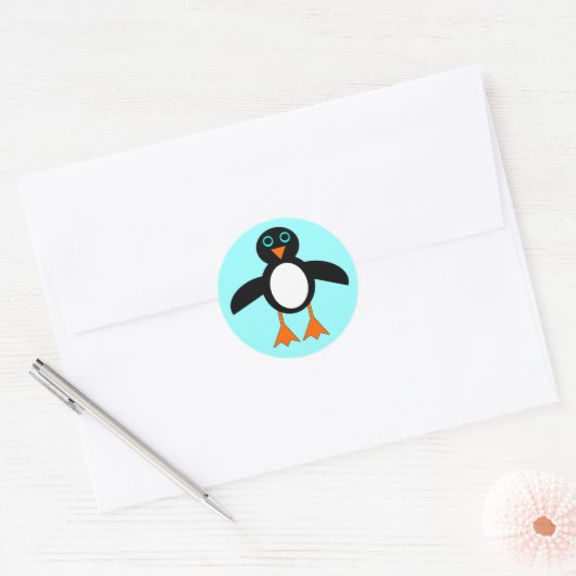 Cute Penguin Stickers (Envelop)