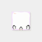 Cute Penguin Sticky Notes (Voorkant)