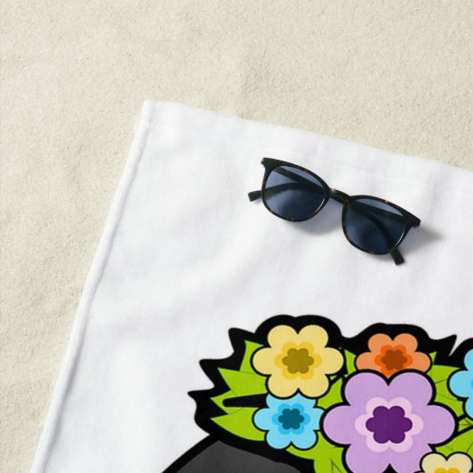 Cute Penguin Strandlaken (In situ)