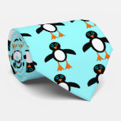 Cute Penguin Stropdas (Opgerold)