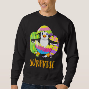 Cute Penguin Surprise with Eggs Coloful Happy East Trui
