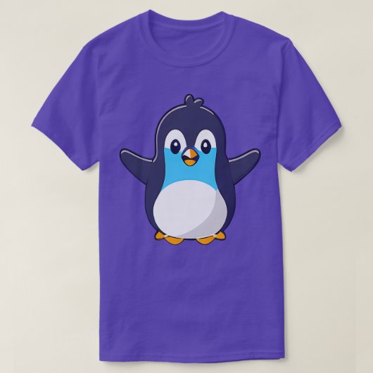 Cute Penguin T-shirt (Design voorkant)