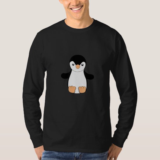 Cute Penguin T-shirt (Voorkant)