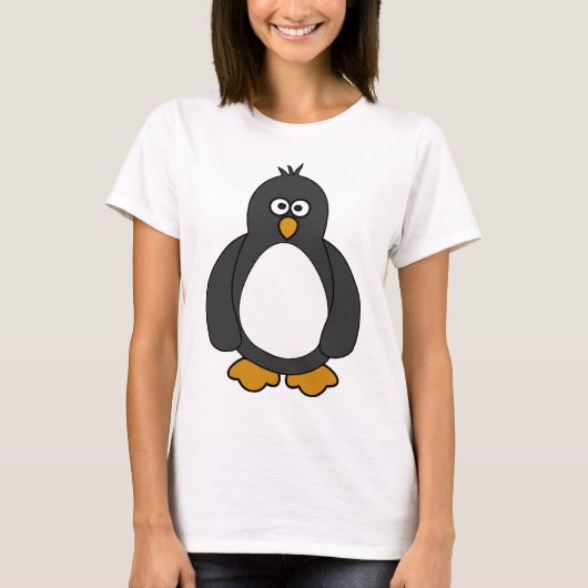 Cute Penguin T-shirt (Voorkant)