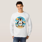 Cute Penguin T-shirt (Voorkant volledig)