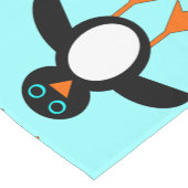 Cute Penguin Table Runner Korte Tafelloper (Hoek)