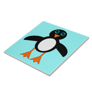 Cute Penguin Tegel Tegeltje