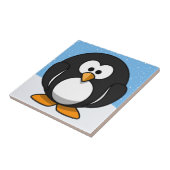 Cute Penguin Tegeltje (Zijkant)