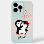 Cute Penguin-telefoonkwestie Case-Mate iPhone Case (Achterkant)