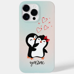 Cute Penguin-telefoonkwestie Case-Mate iPhone 14 Pro Max Hoesje