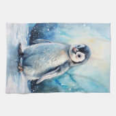 Cute Penguin Theedoek (Horizontaal)