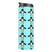 Cute Penguin Thermal Tumbler Thermosbeker (Geroteerd rechts)
