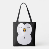 Cute Penguin Tote Bag (Achterkant)