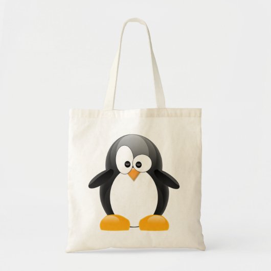 Cute Penguin Tote Bag (Voorkant)