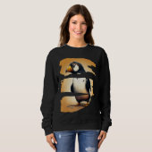 Cute Penguin Trui (Voorkant volledig)