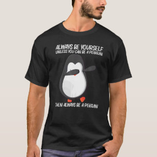 Cute Penguin voor mannen Antarctische dieren 5 T-shirt