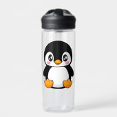 Cute Penguin Waterfles (Voorkant)