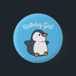 Cute Penguin Winter Kids Birthday Party Ronde Button 3,2 Cm<br><div class="desc">Deze schattige kleurrijke pinguïn verjaardagsfeestdag zijn perfect voor een kind verjaardagsfeest! Pas de tekst aan om ze zelf te maken. De moderne kijk en het moderne gevoel is de perfecte manier om je kleine te vieren die van pinguïns en vogels houdt op hun verjaardag! Ideaal voor kleine jongens en meisjes!...</div>