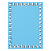 Cute Penguin Winter Kids Birthday Party Tafelkleed (Voorkant)