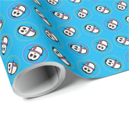Cute Penguin Wrapping Paper Cadeaupapier