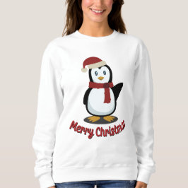 Cute Penguin Xmas Santa Winter Holiday Gift Trui