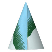 Cute Penguins Add The Year Merry Christmas! Winter Feesthoedjes (Achterkant)