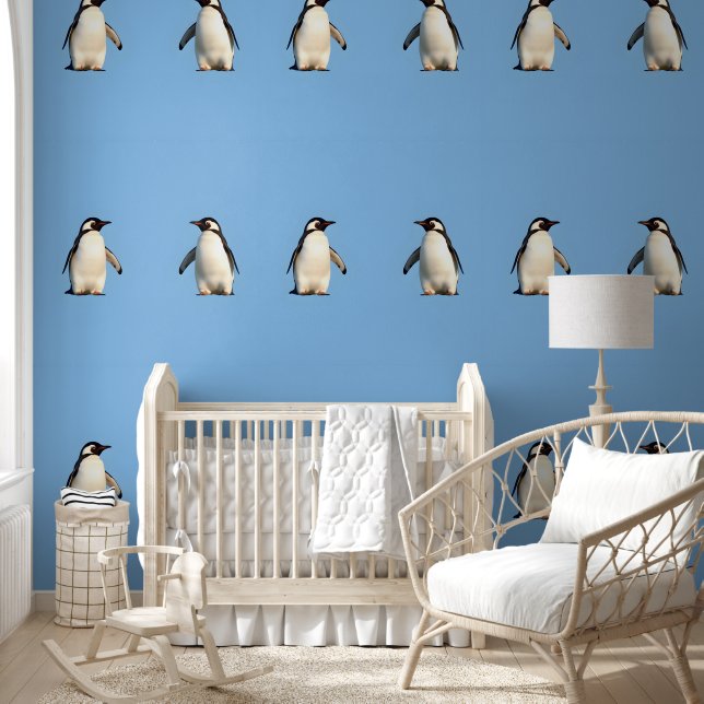 Cute Penguins Behang (Kinderen)