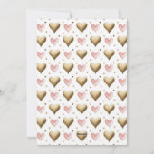 Cute Penguins Happy Valentines Day Feestdagenkaart (Achterkant)