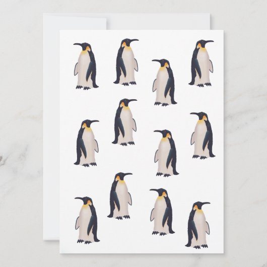Cute Penguins Pattern (Achterkant)