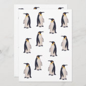 Cute Penguins Pattern (Voorkant / Achterkant)