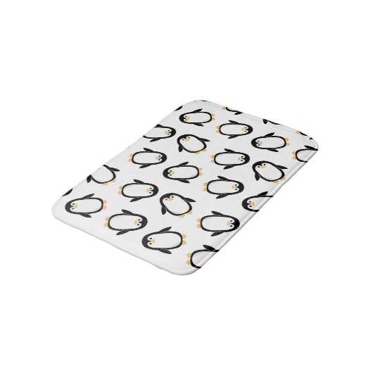 Cute Penguins Pattern Badmat (Gekanteld)