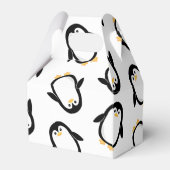 Cute Penguins Pattern Bedankdoosjes (Achterkant)