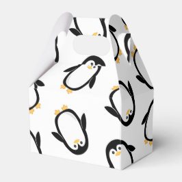 Cute Penguins Pattern Bedankdoosjes