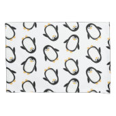 Cute Penguins Pattern Kussensloop (Voorkant)