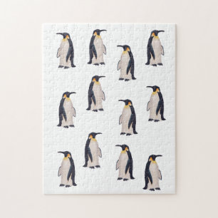 Cute Penguins Pattern Legpuzzel