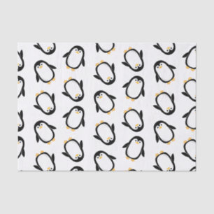 Cute Penguins Pattern Tissuepapier