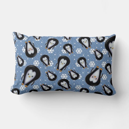 Cute Penguins Pillow Kussen (Voorkant)