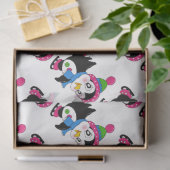 Cute Penguins Tissuepapier (Geschenk)