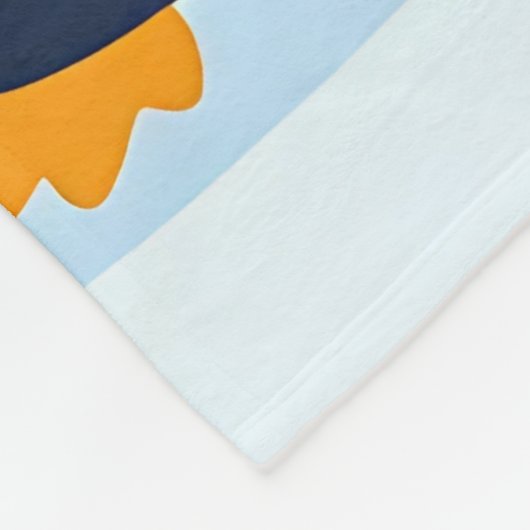 Cute Penguins Winter Scarves Group Hug Fleece Deken (Hoek)