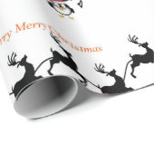 Cute Penquin-Cartoon, Slaapgeerpapier Cadeaupapier (Rol Hoek)