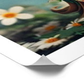 Cute people cat lion gift poster (Hoek)