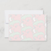 Cute Pepper Drawing Personalized Monogram Note Ca Notitiekaartje (Achterkant)