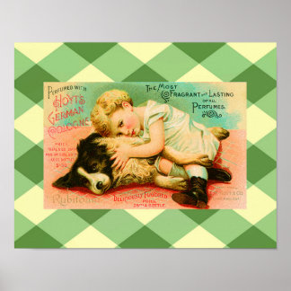 Cute Perfume Advertisation Poster