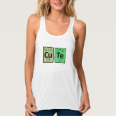 Cute Periodic Table Element Symbols Tanktop (Voorkant)