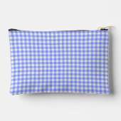Cute  Periwinkle Gingham Pset Persoonlijk Etui (Achterkant)