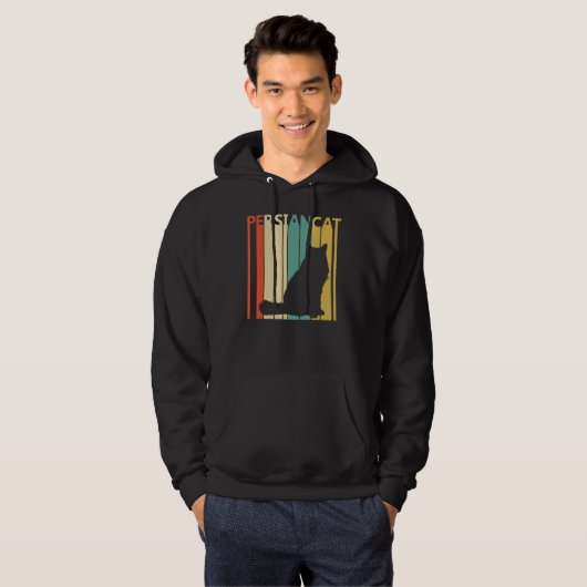 Cute Persian Cat Hoodie (Voorkant volledig)